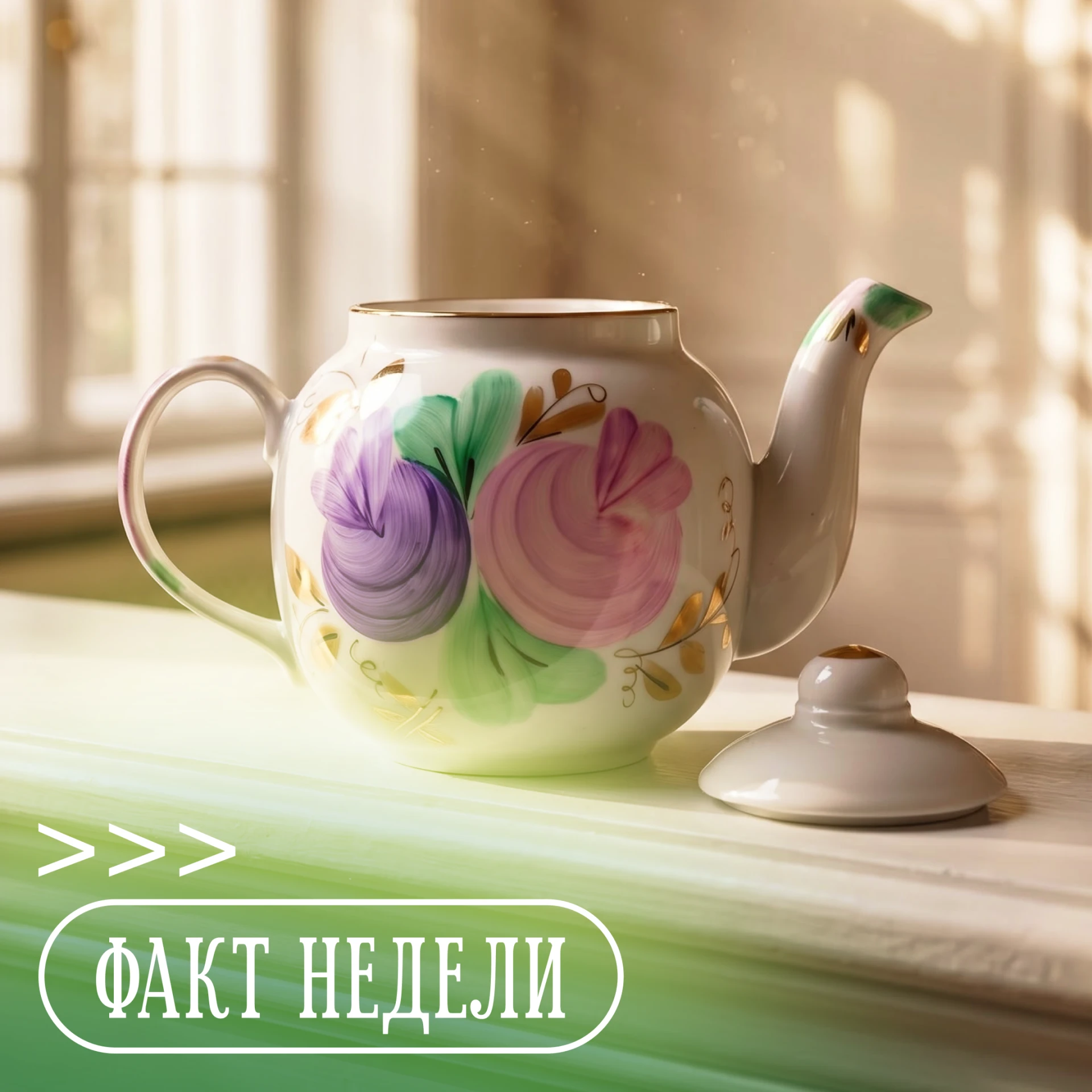 ☕ Город Ликино-Дулево известен далеко за пределами России своей фарфоровой традицией