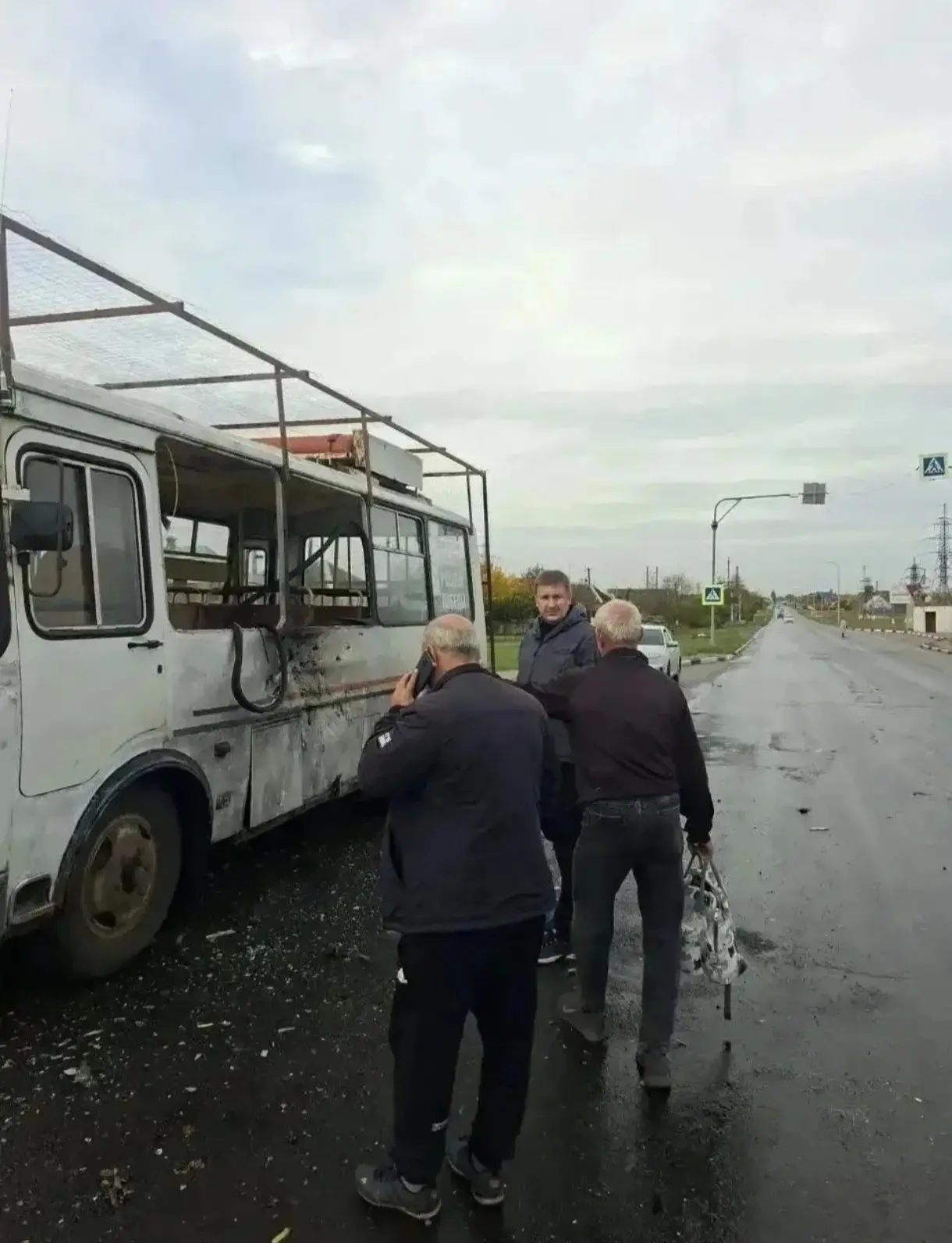 ❗ВСУ ударили по рейсовому автобусу в Шебекино, пострадали четыре человека