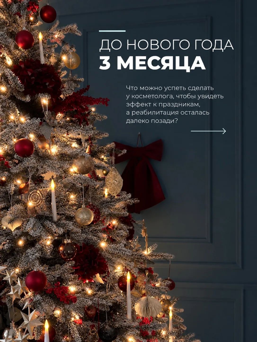 До Нового года 3 месяца 🎄