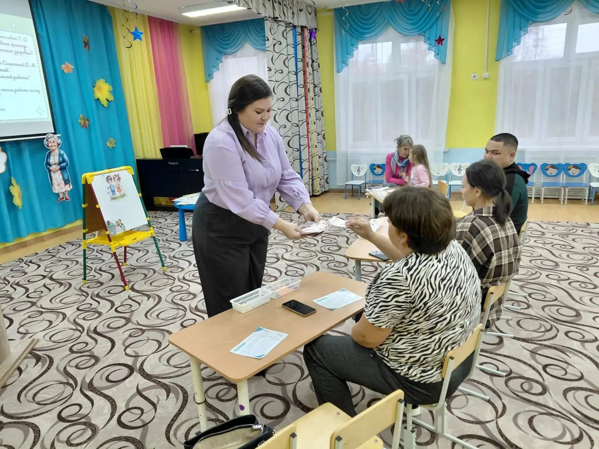В старшей группе «Капитошки» состоялось первое родительское собрание в новом учебном го...