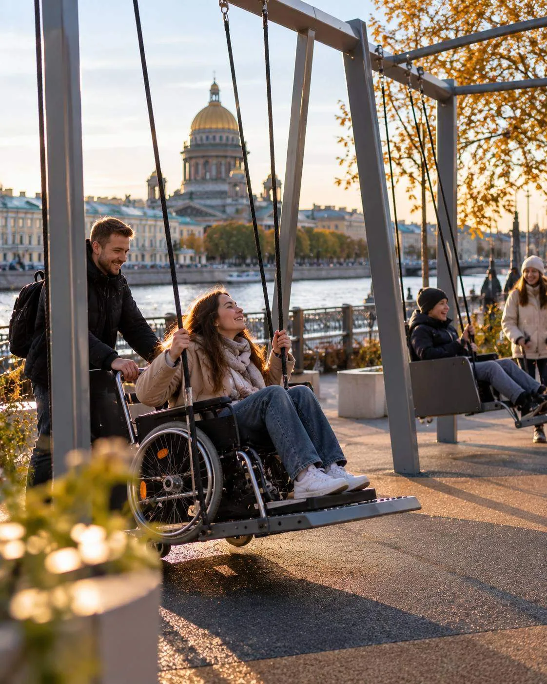 🌳 Петербург — после обновления открыли Покровский сквер