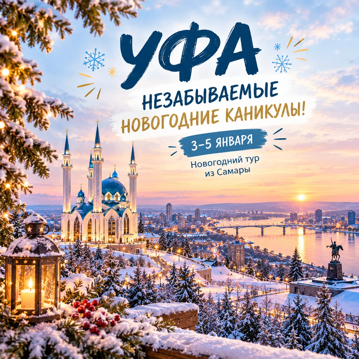 ✨ УФА. НЕЗАБЫВАЕМЫЕ НОВОГОДНИЕ КАНИКУЛЫ!
