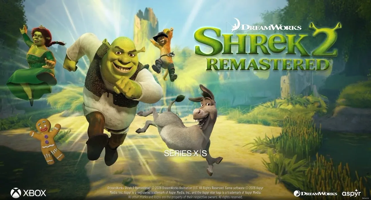 Xbox раскрыла раньше времени ремастер Shrek 2 от Aspyr.