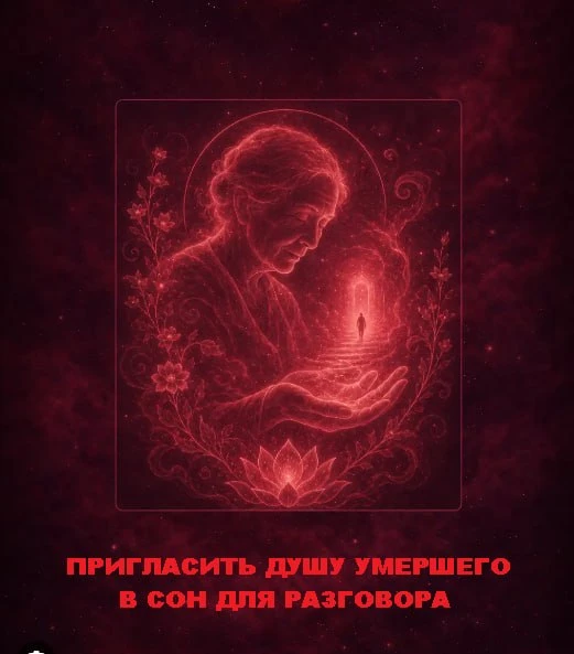 Как пригласить душу умершего в сон для разговора 🗣️