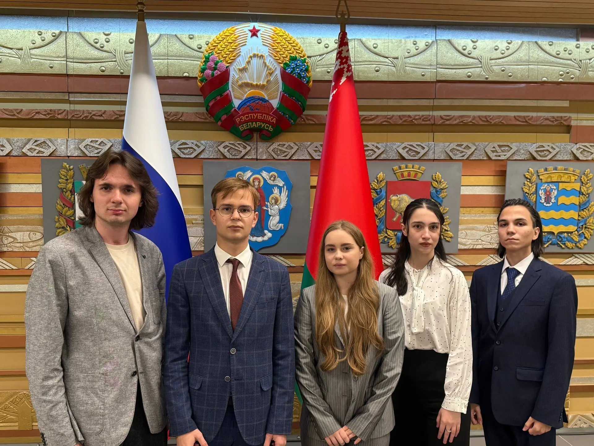 🎓 НСО МЭО посетило посольство Беларуси