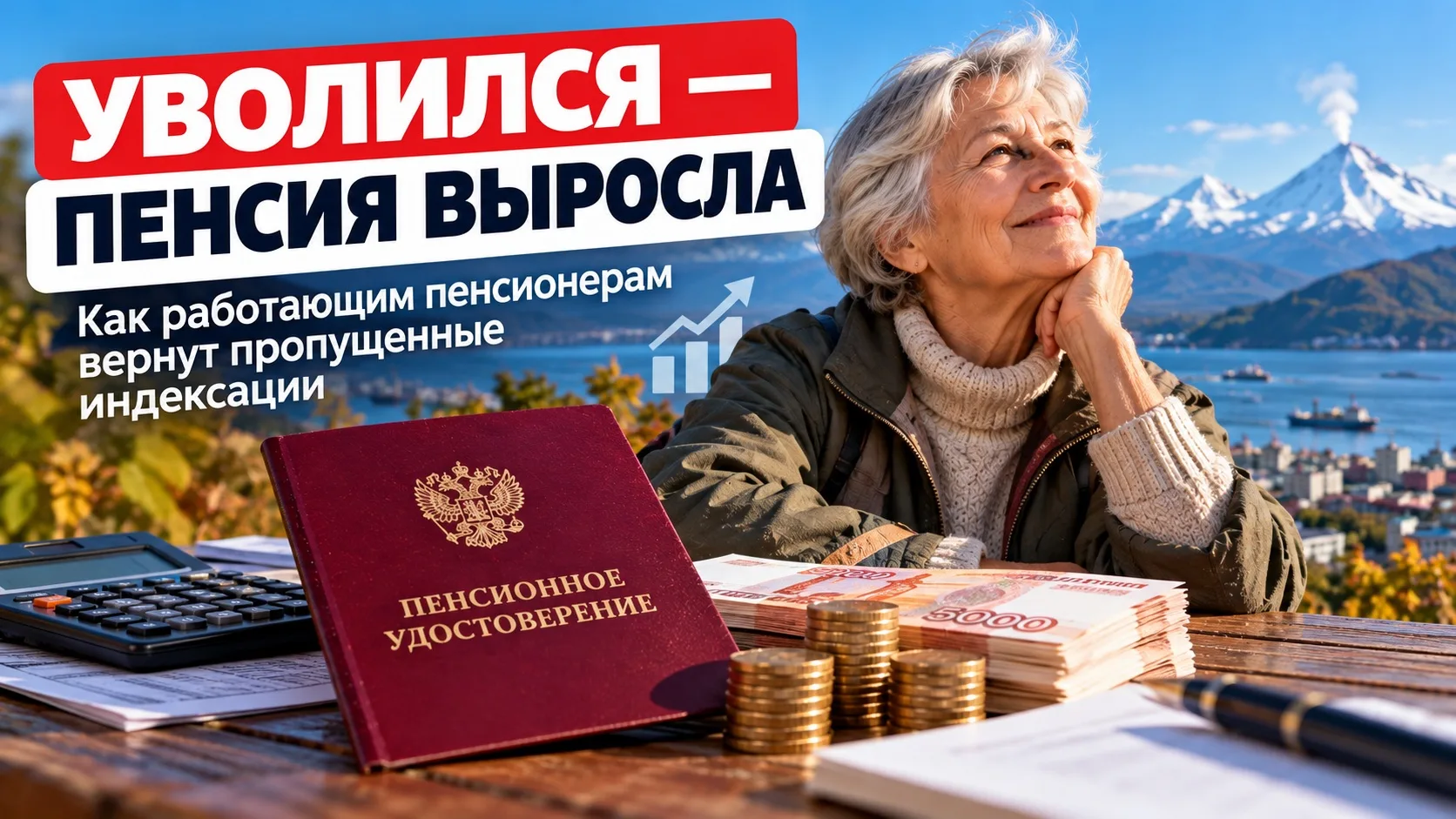 💰 УВОЛИЛСЯ - ПЕНСИЯ ВЫРОСЛА: КАК РАБОТАЮЩИМ ПЕНСИОНЕРАМ ВЕРНУТ ПРОПУЩЕННЫЕ ИНДЕКСАЦИИ