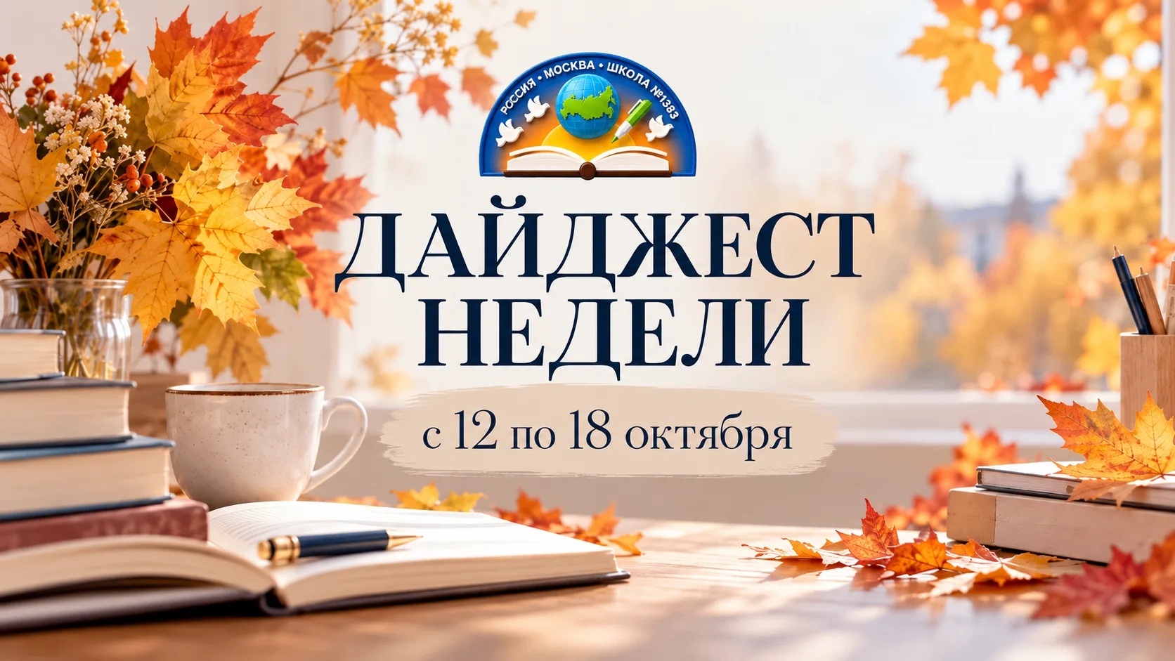 📅 Что нас ждёт на этой неделе? Дайджест событий с 12 по 18 октября!