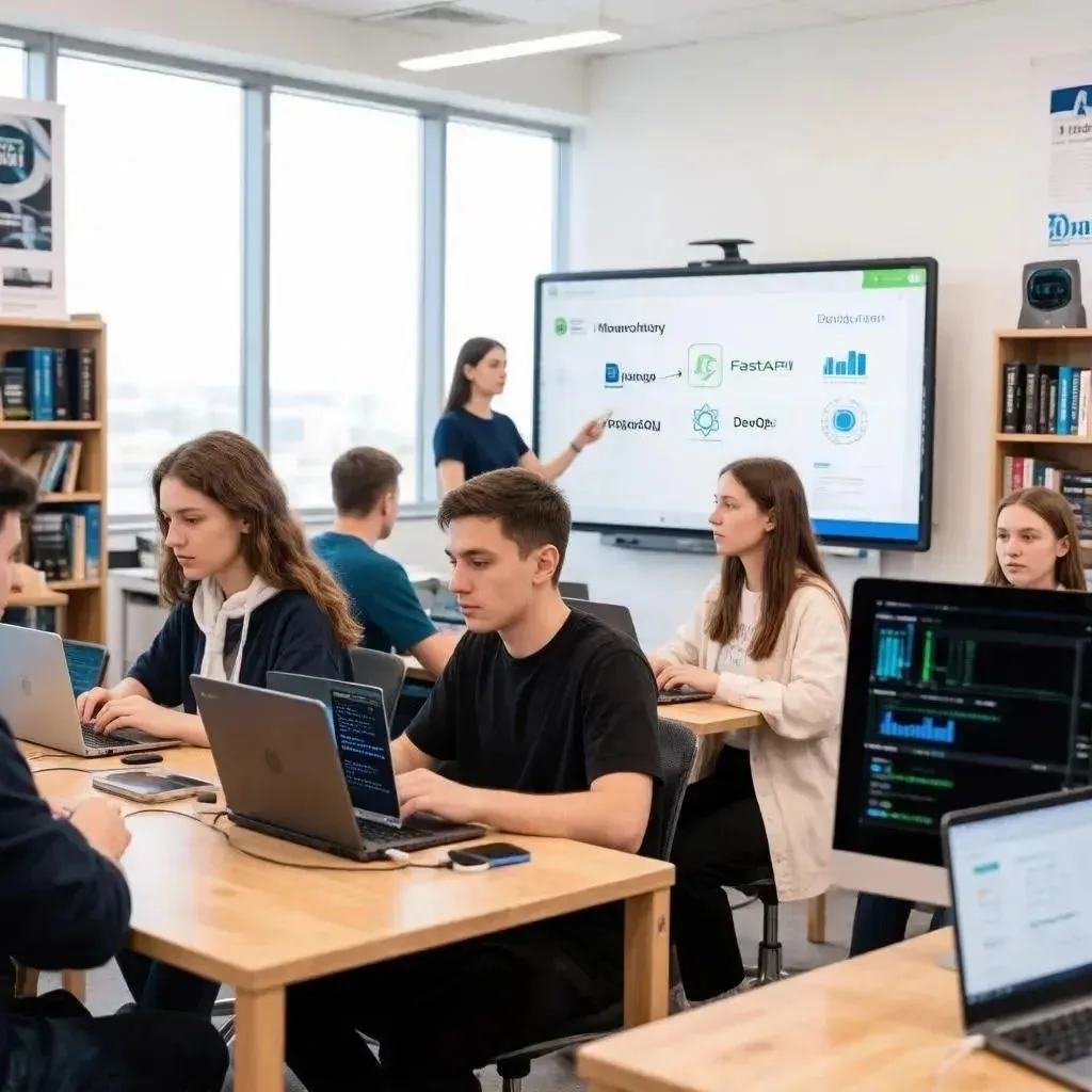 👩‍🎓Годичный курс «Разработка web-проектов на Python» в Компьютерной Академии ТОП