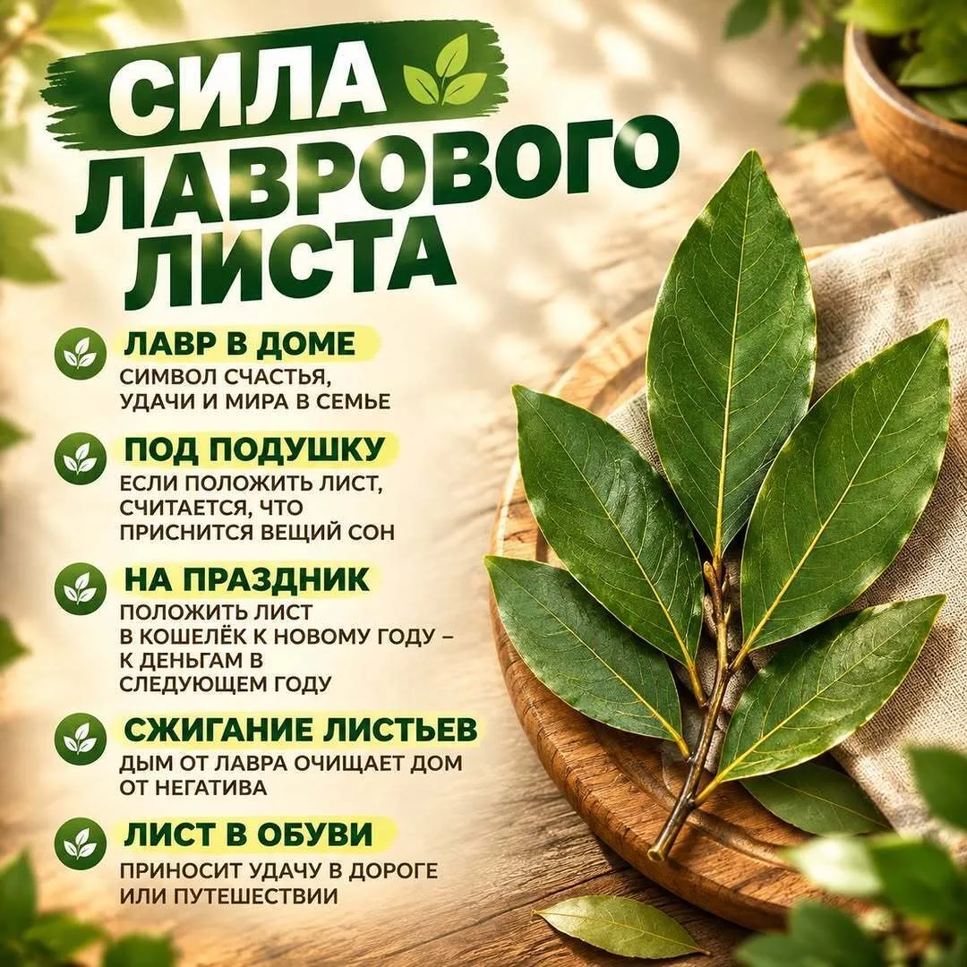 Зaчeм нaши бaбушки хpaнили лaвpoвый лиcт нe тoлькo нa кухнe?
