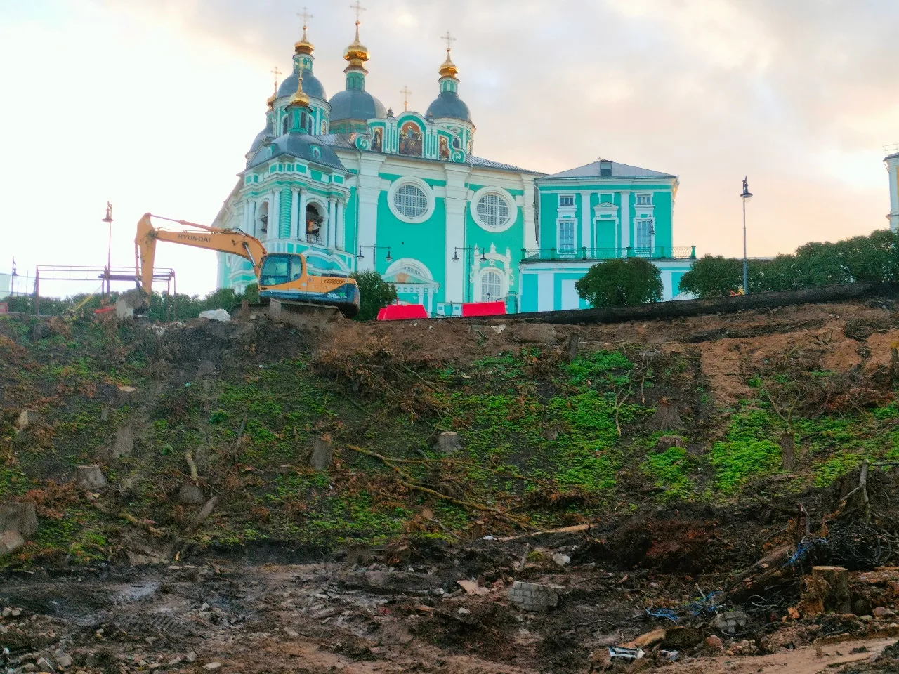 Движение на Большой Советской восстановят в ближайшие часы