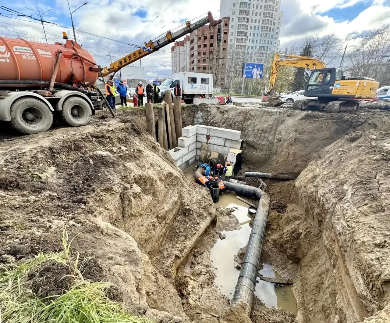 «Росводоканал Томск» повышает надёжность сетей водоснабжения