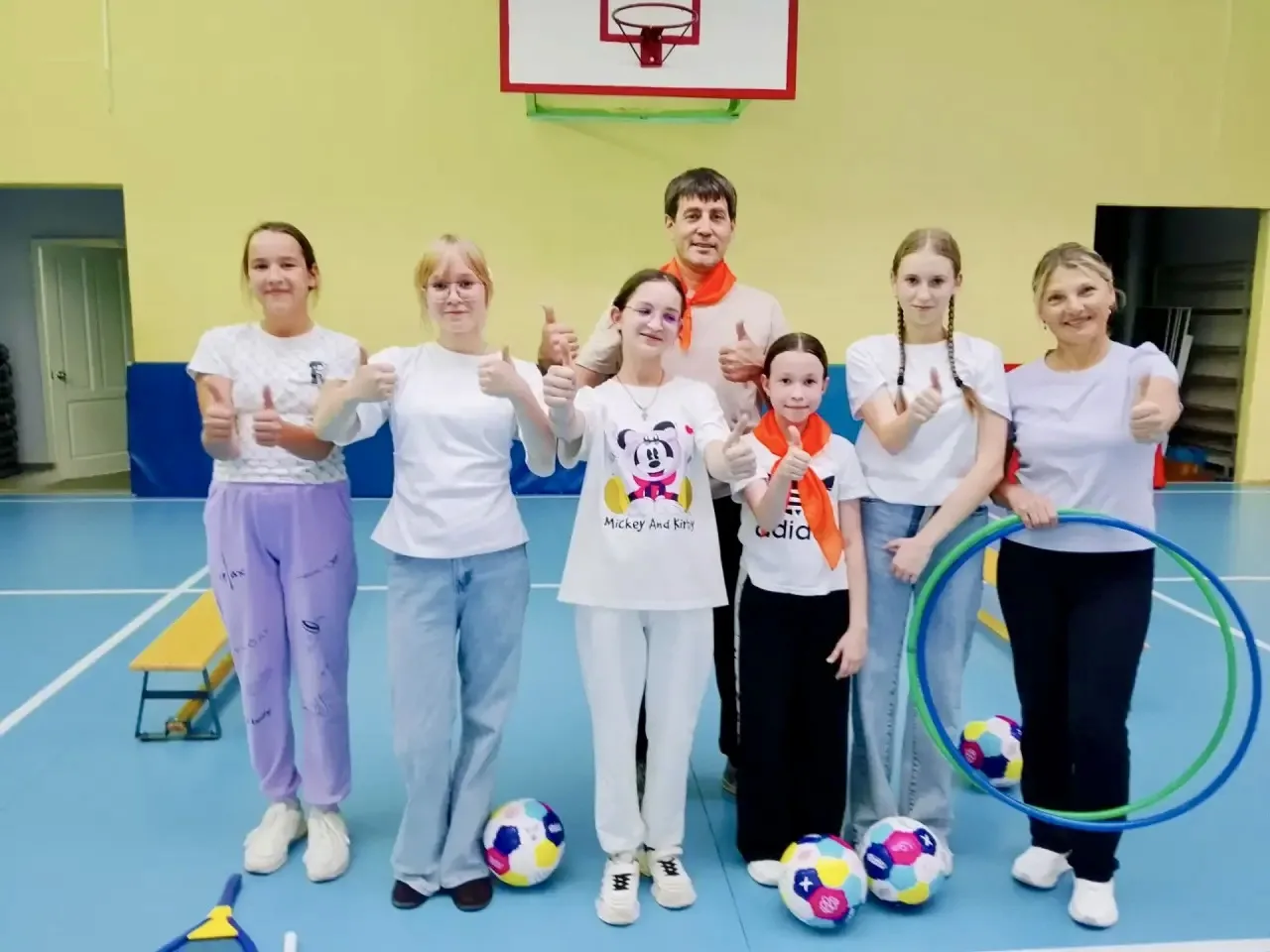 🏀 Весёлые старты в преддверии Дня отца! 🏃‍♂️