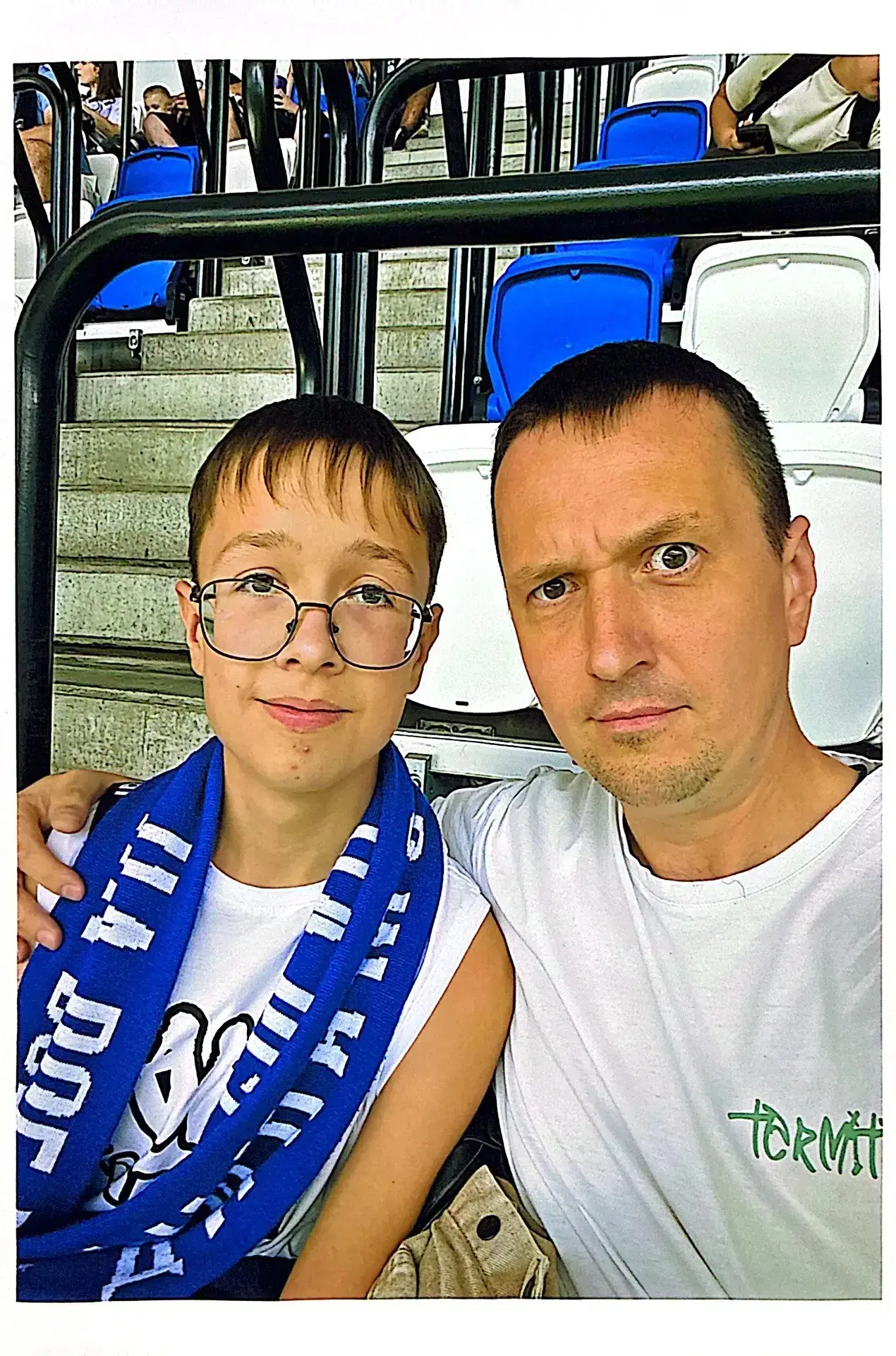 «Моё любимое воспоминание с папой ⚽»