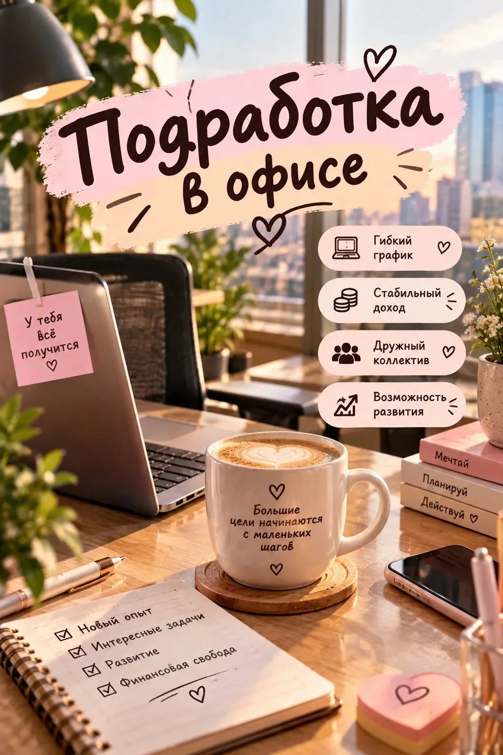 Требуется на ПОДРАБОТКУ / РАБОТУ сотрудник в офис