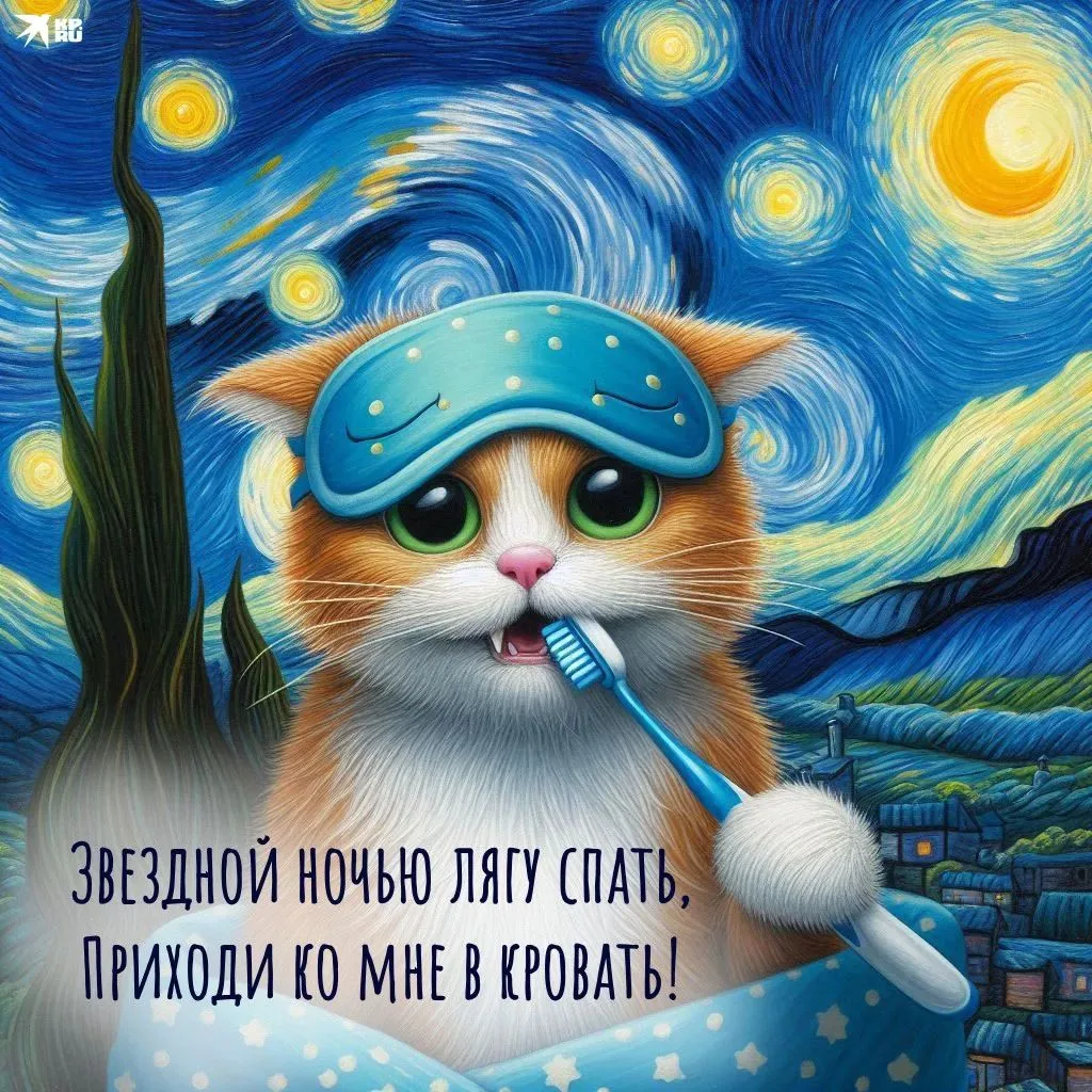 Спокойной ночи, сладких снов дорогие друзья. ✨⭐💥