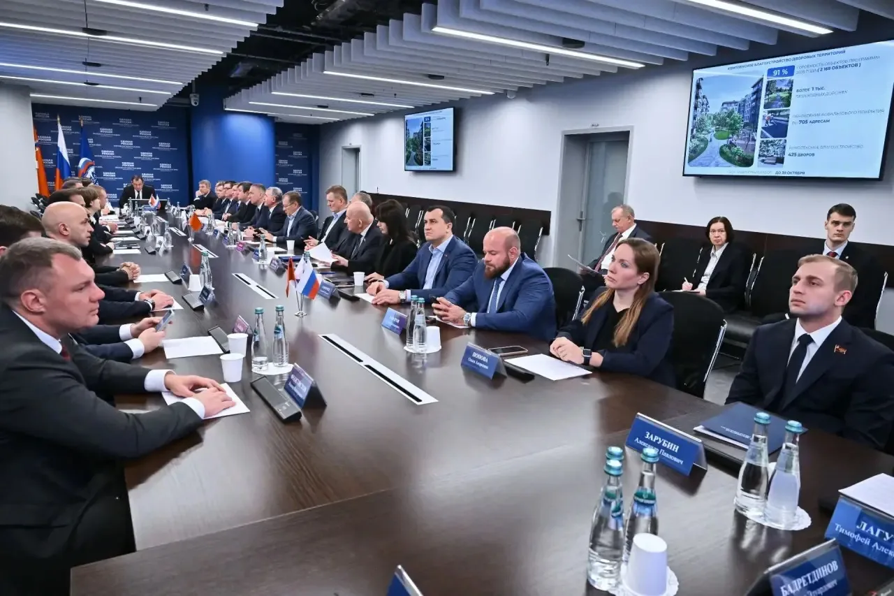 Принял участие в заседании фракции «Единая Россия» в Мособлдуме