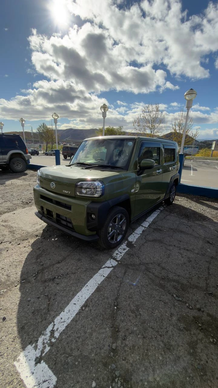 Привезли Daihatsu Taft 2025 года. Пробег 12 000 км