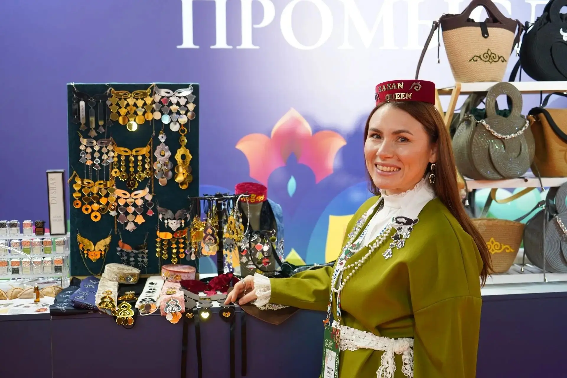 🎨 Мастера Татарстана — на Российско-Индийском бизнес-форуме «ТАЙМ» в Казани