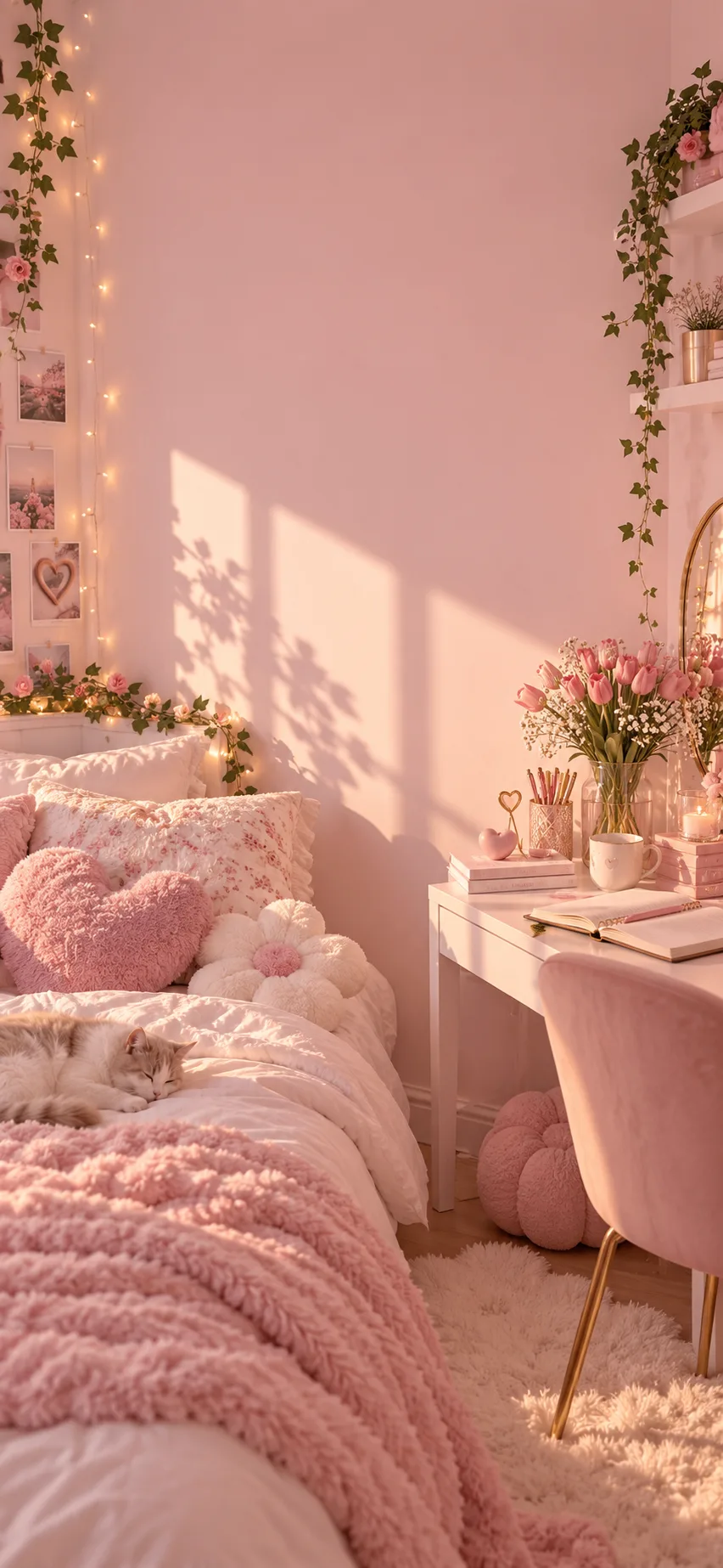 🎀 розовые обои для телефона