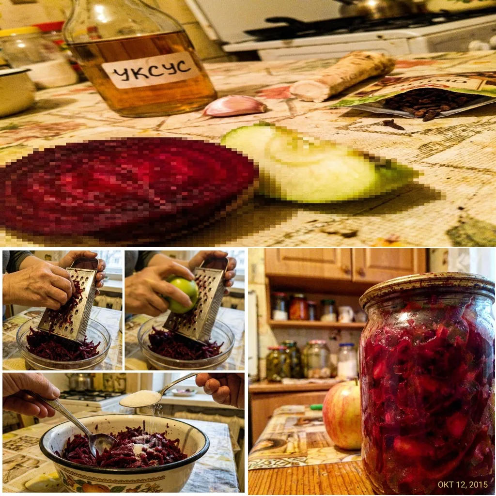 🥒 СВЁКЛА С ЯБЛОКАМИ