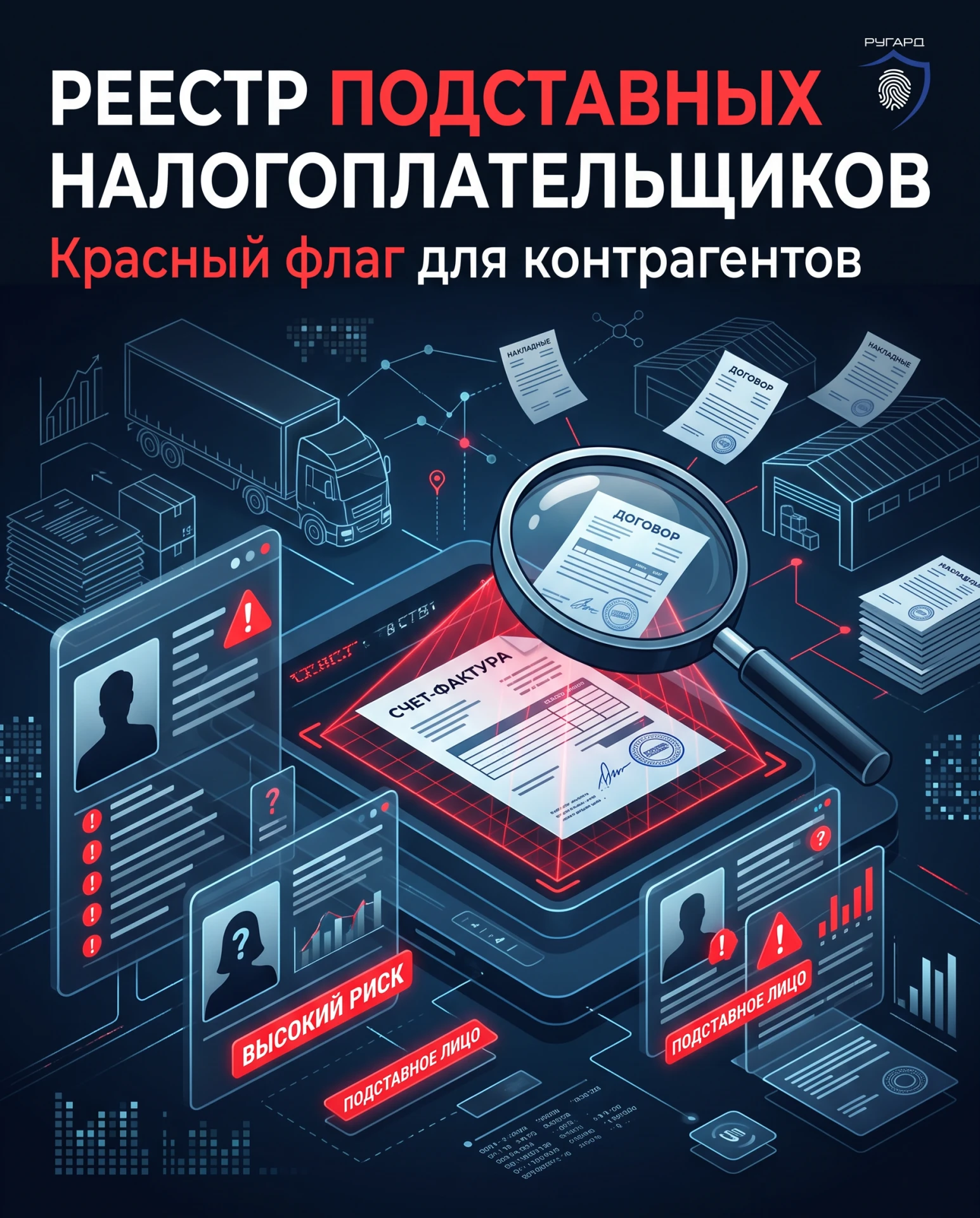 ⚠️ ФНС создаст реестр подставных налогоплательщиков: что это значит для проверки контра...