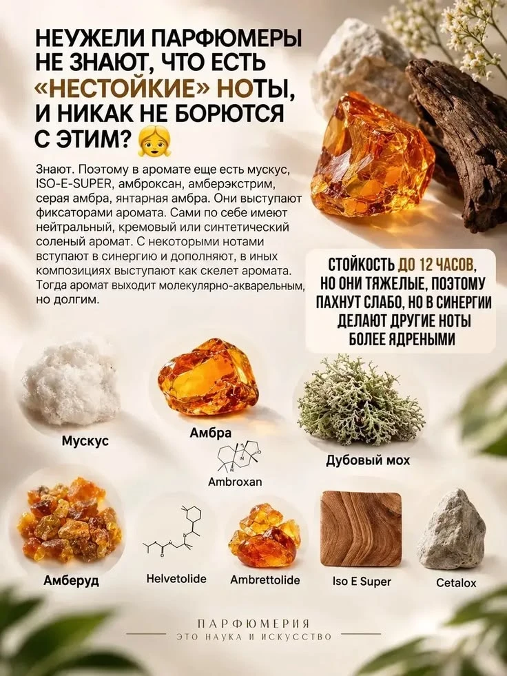 НЕУЖЕЛИ ПАРФЮМЕРЫ НЕ ЗНАЮТ, ЧТО ЕСТЬ «НЕСТОЙКИЕ» НОТЫ, И НИКАК НЕ БОРЮТСЯ С ЭТИМ? 🤷‍♀️💨