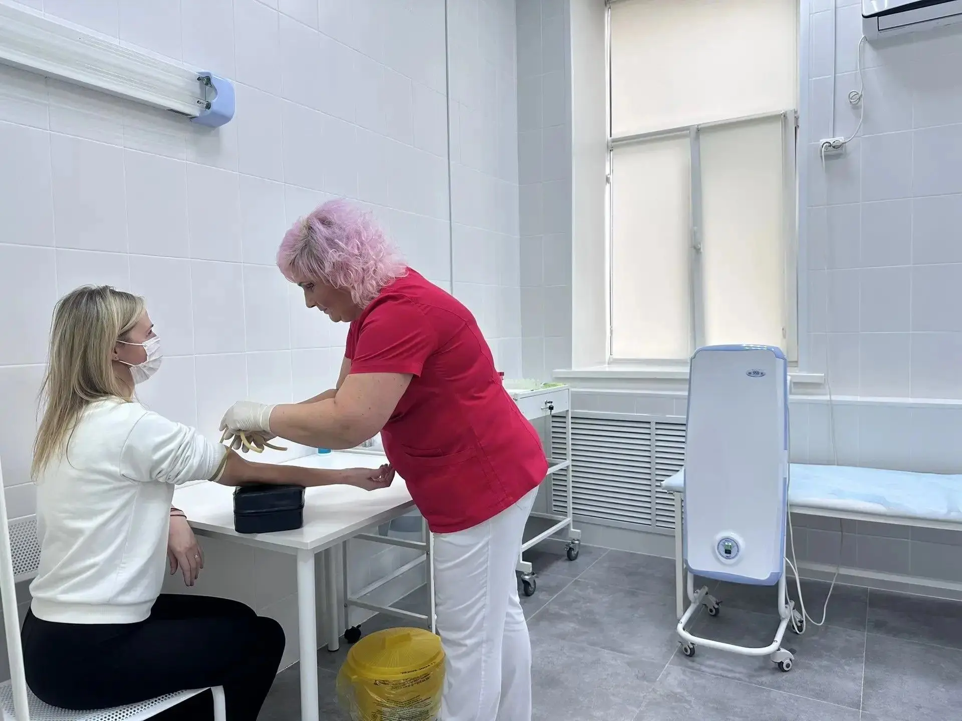 🏥 В Центральной поликлинике Владимира завершился ремонт процедурного кабинета
