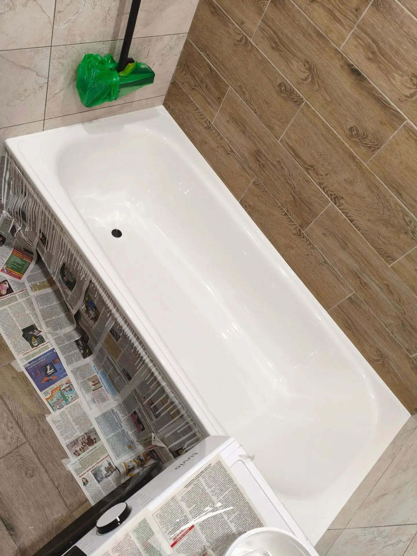 Превращаем старую ванну в новую! 🛁✨