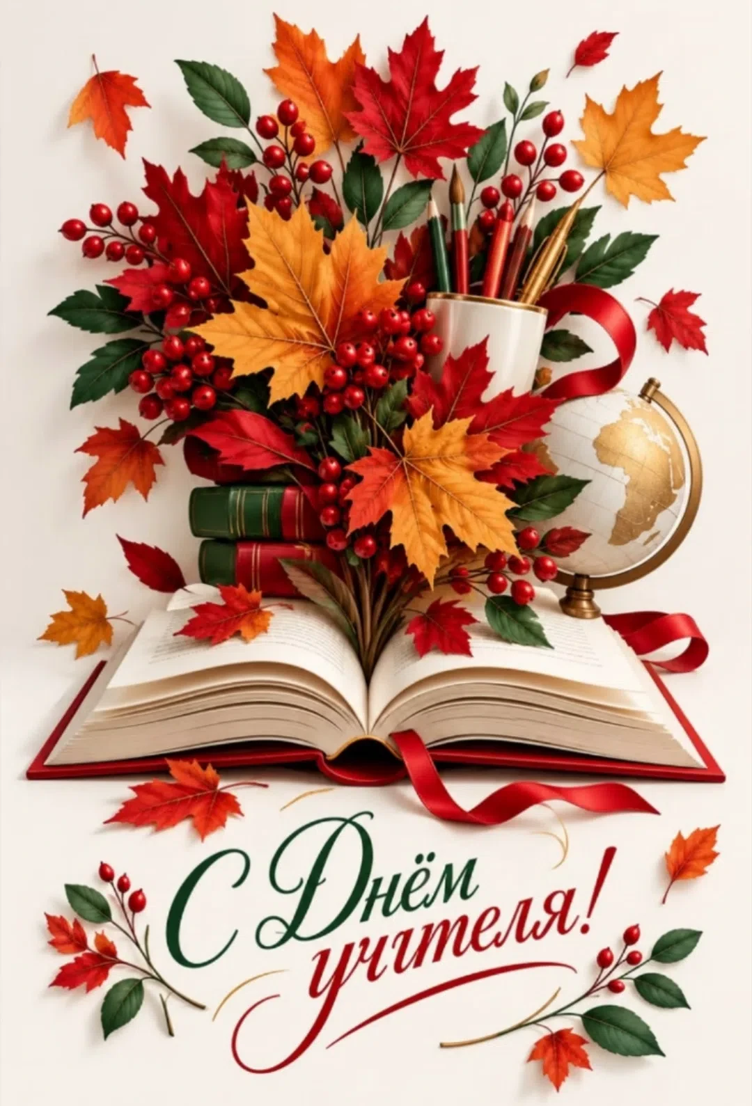 🍂 С Днём учителя, дорогие педагоги! 🍂