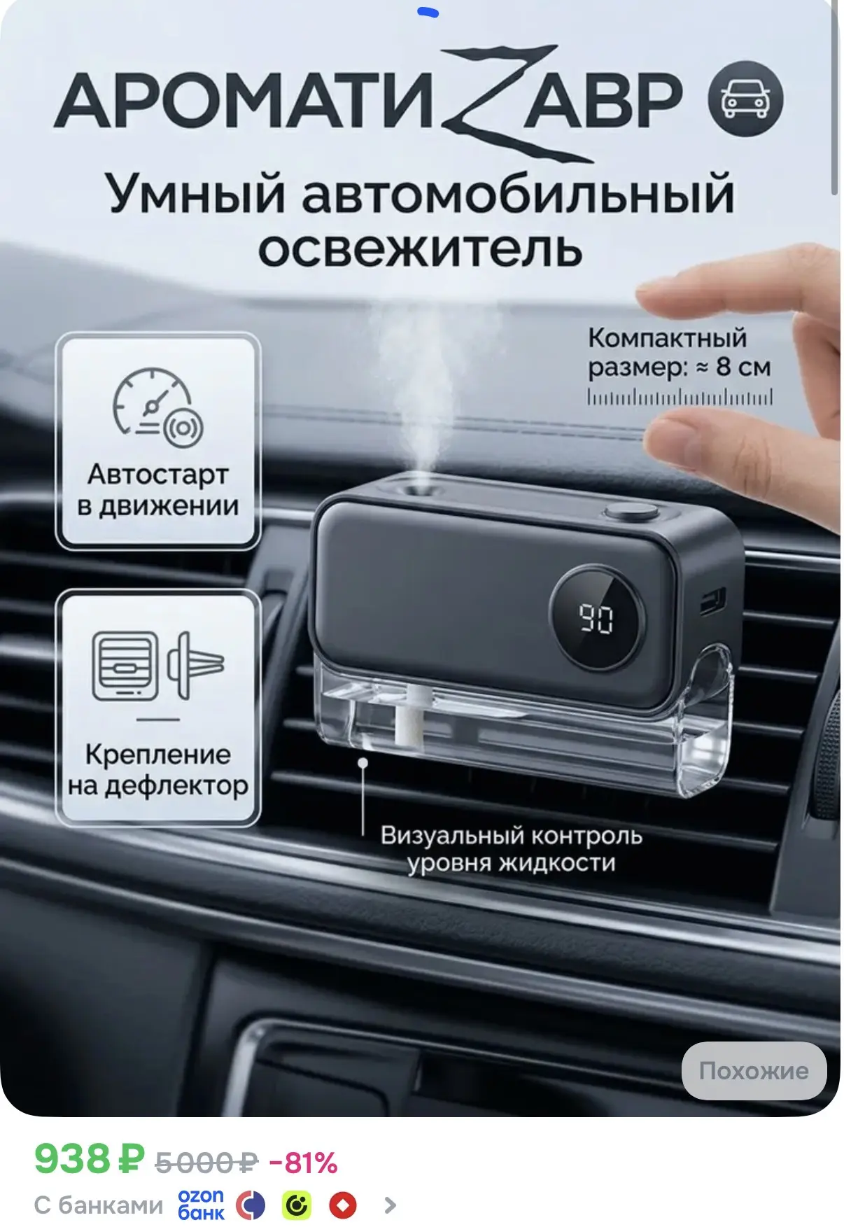 Ароматизатор в машину