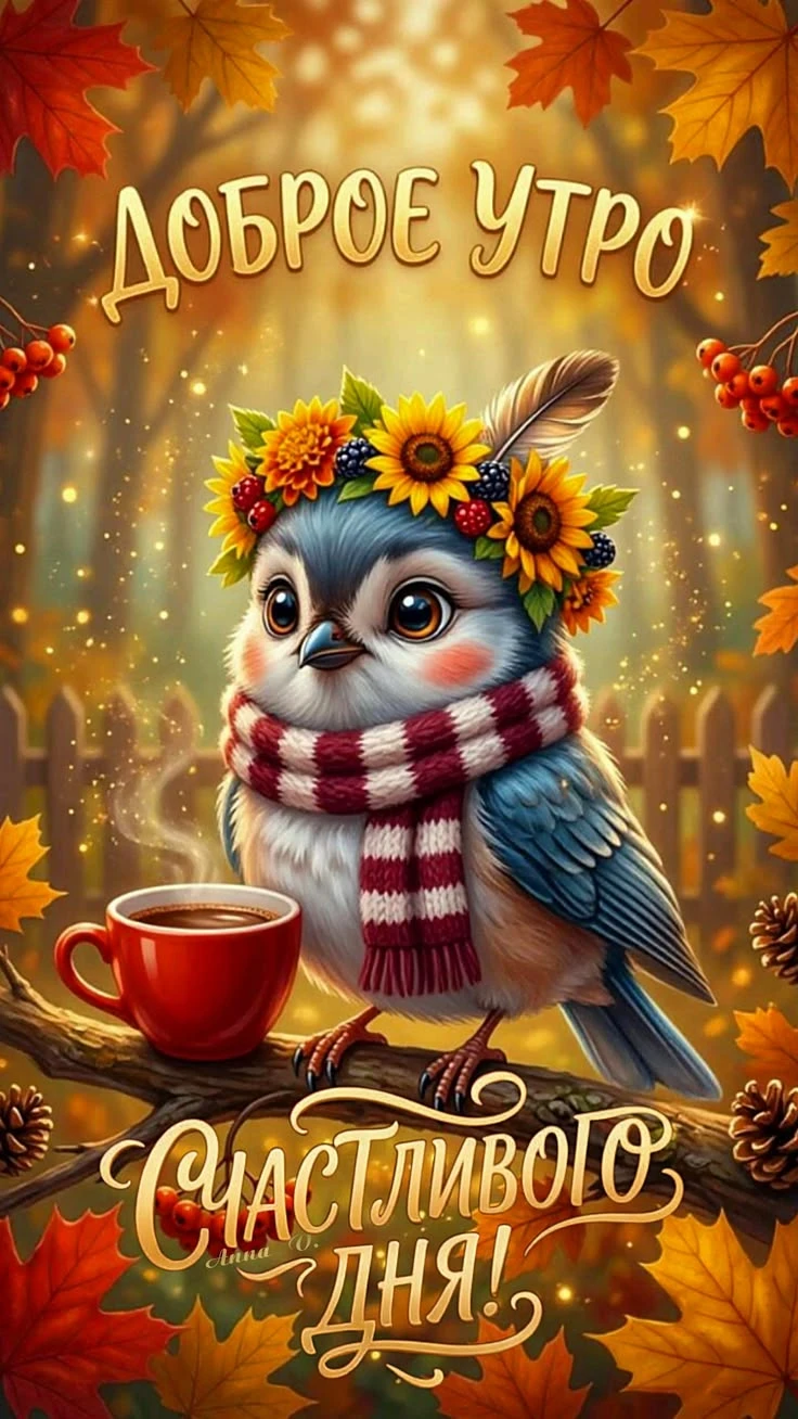 🌞🎉 Чудесного утра! Везения и хорошего настроения!