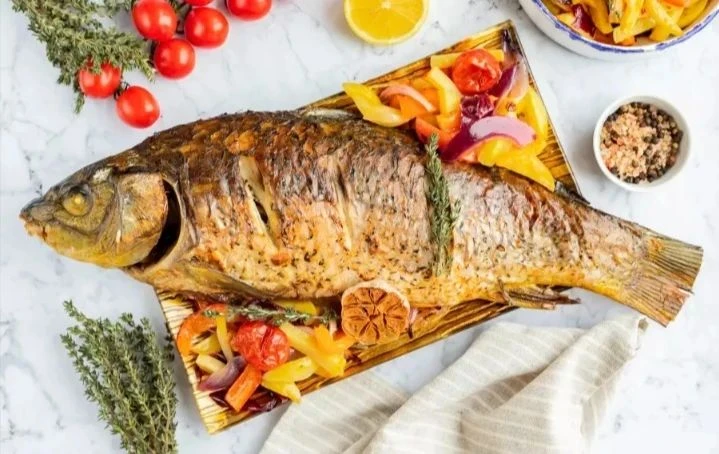 🐟 РЕЦЕПТ: КАРП, ЗАПЕЧЁННЫЙ В ДУХОВКЕ 🐟