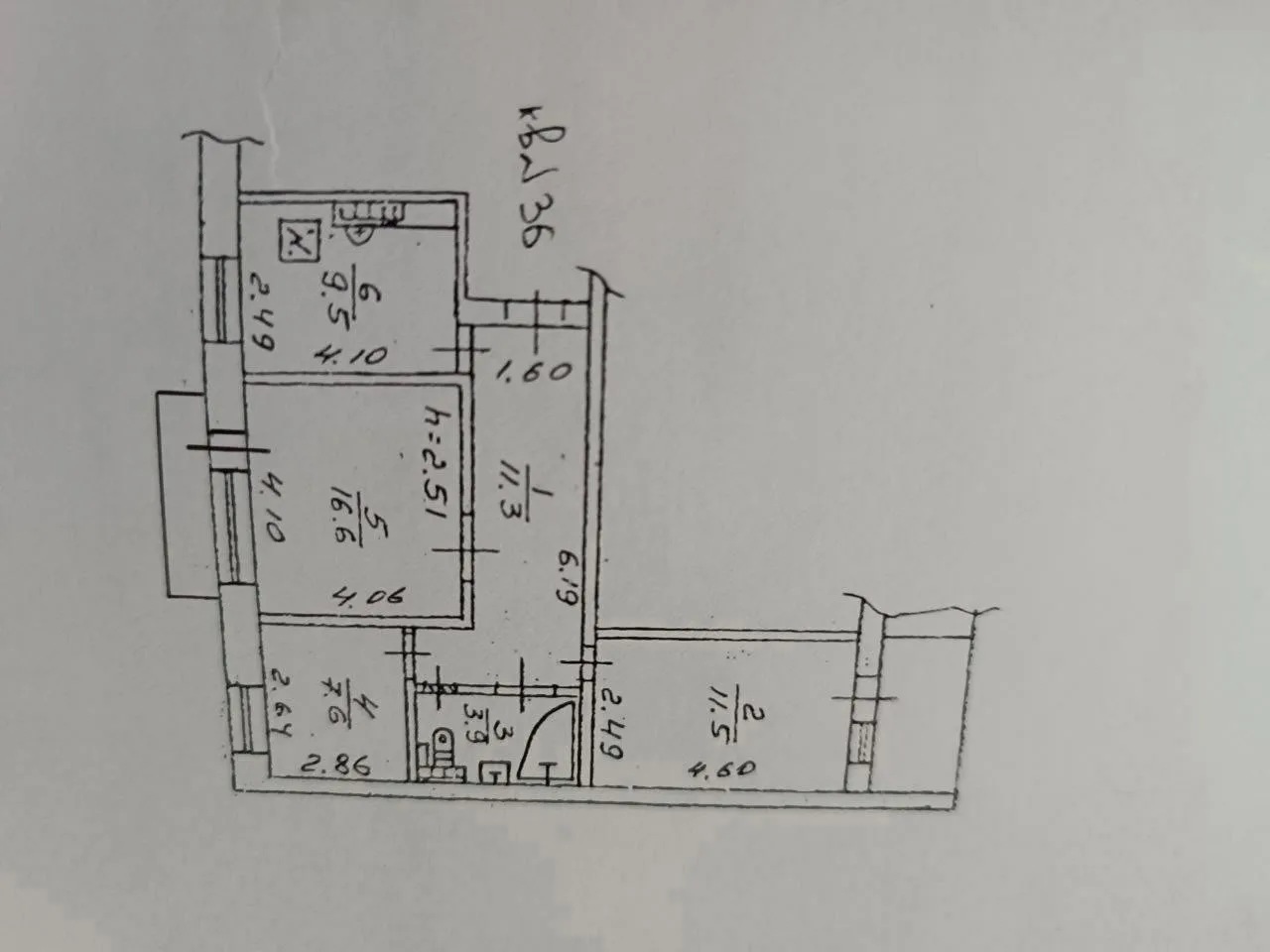 Продается 3к.квартира. Куйбышевском район -9 этаж из 10. Дом блочный.