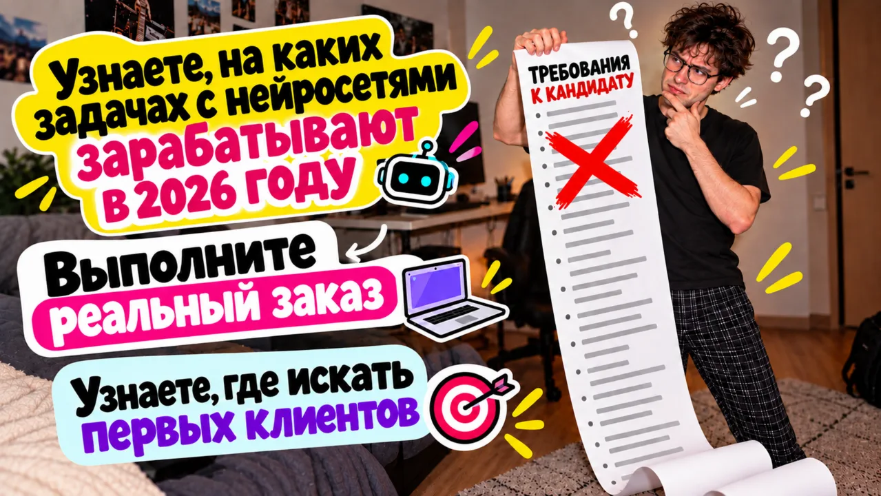 Как в 2026 году заработать с помощью ИИ?