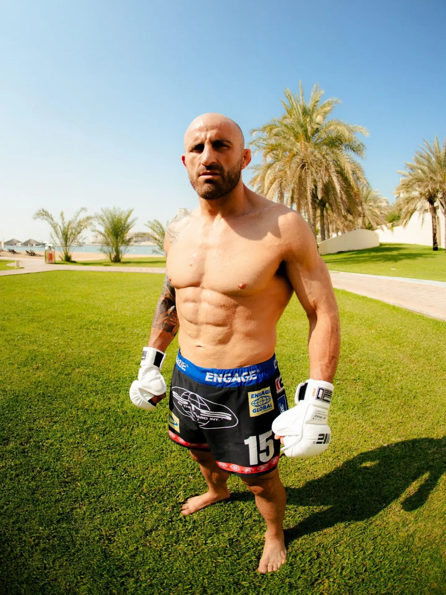 Алекс Волкановски прибыл в Абу-Даби 📍🇦🇪 #UFC333