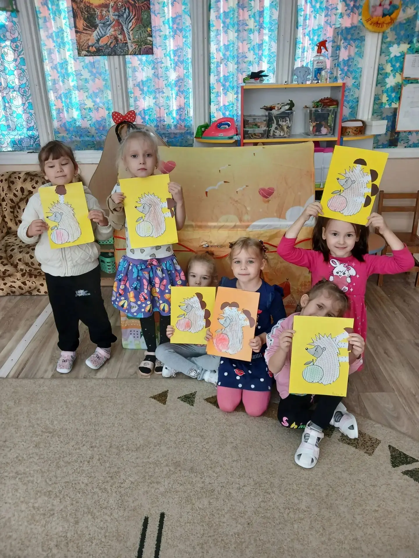 Тематическая неделя "Как животные готовятся к зиме"🐻🦔🐿🐺🦊❄🌞