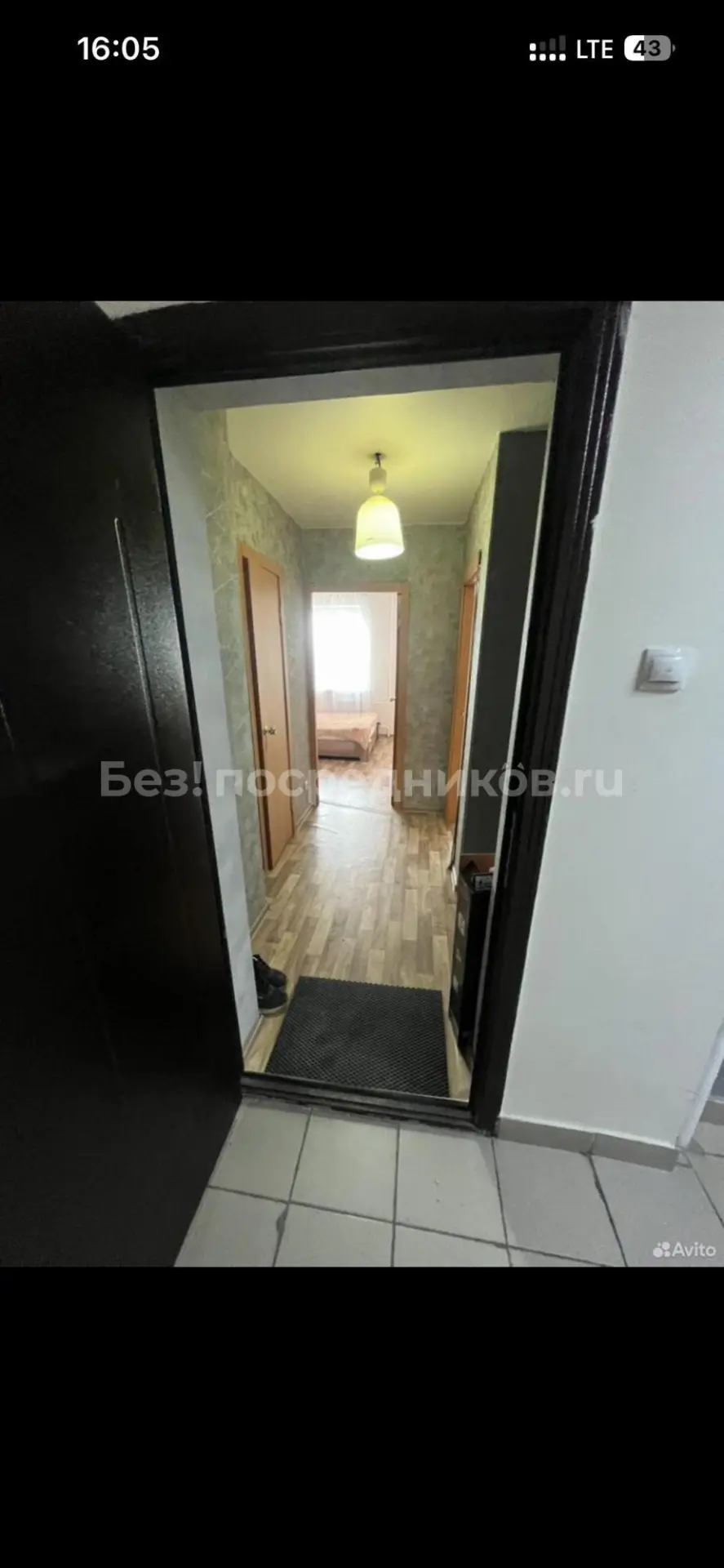 Сдам без посредников: 2-комнатная квартира, 36м²