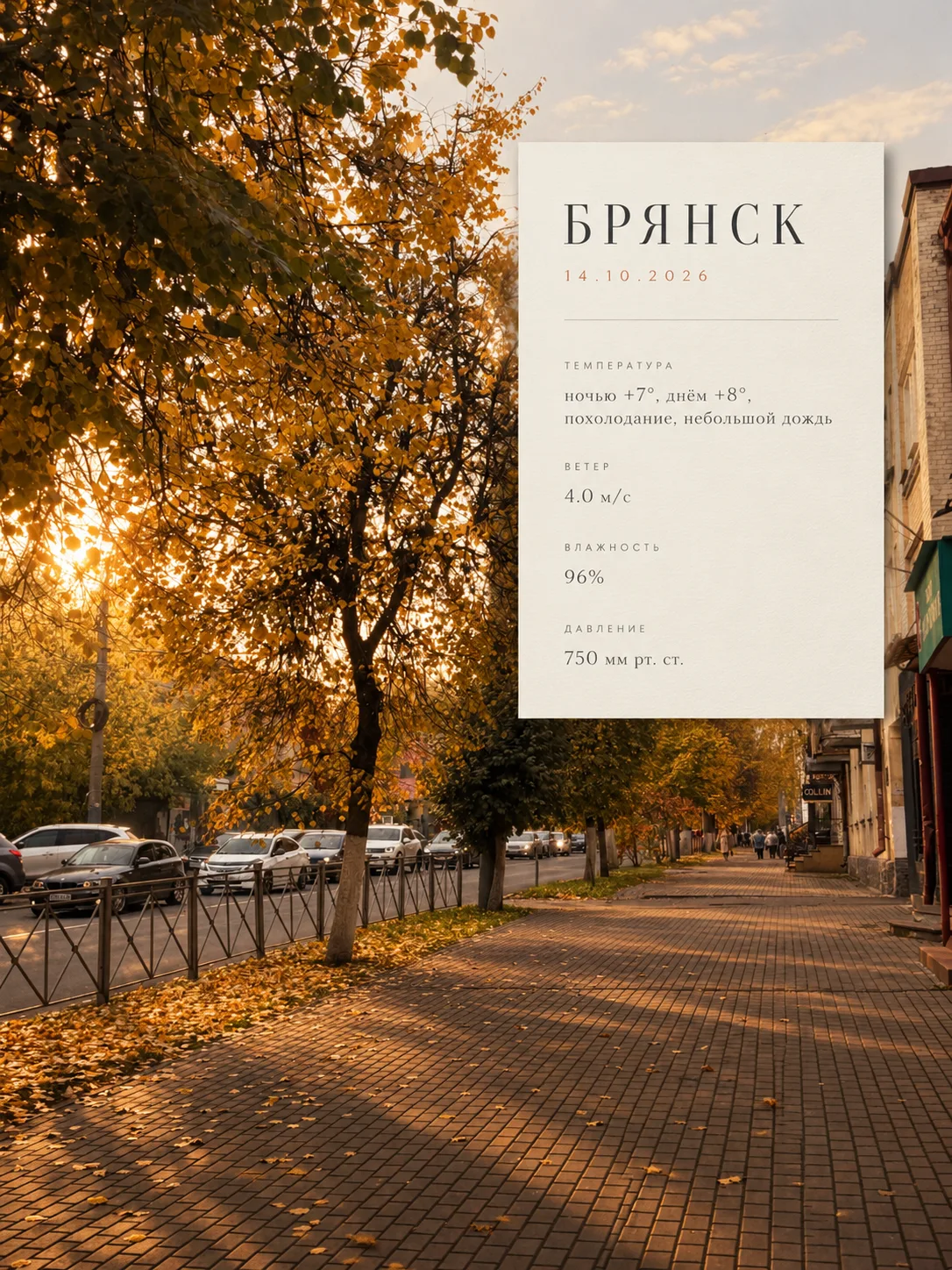 Погода на 14.10 🌧️🌧️