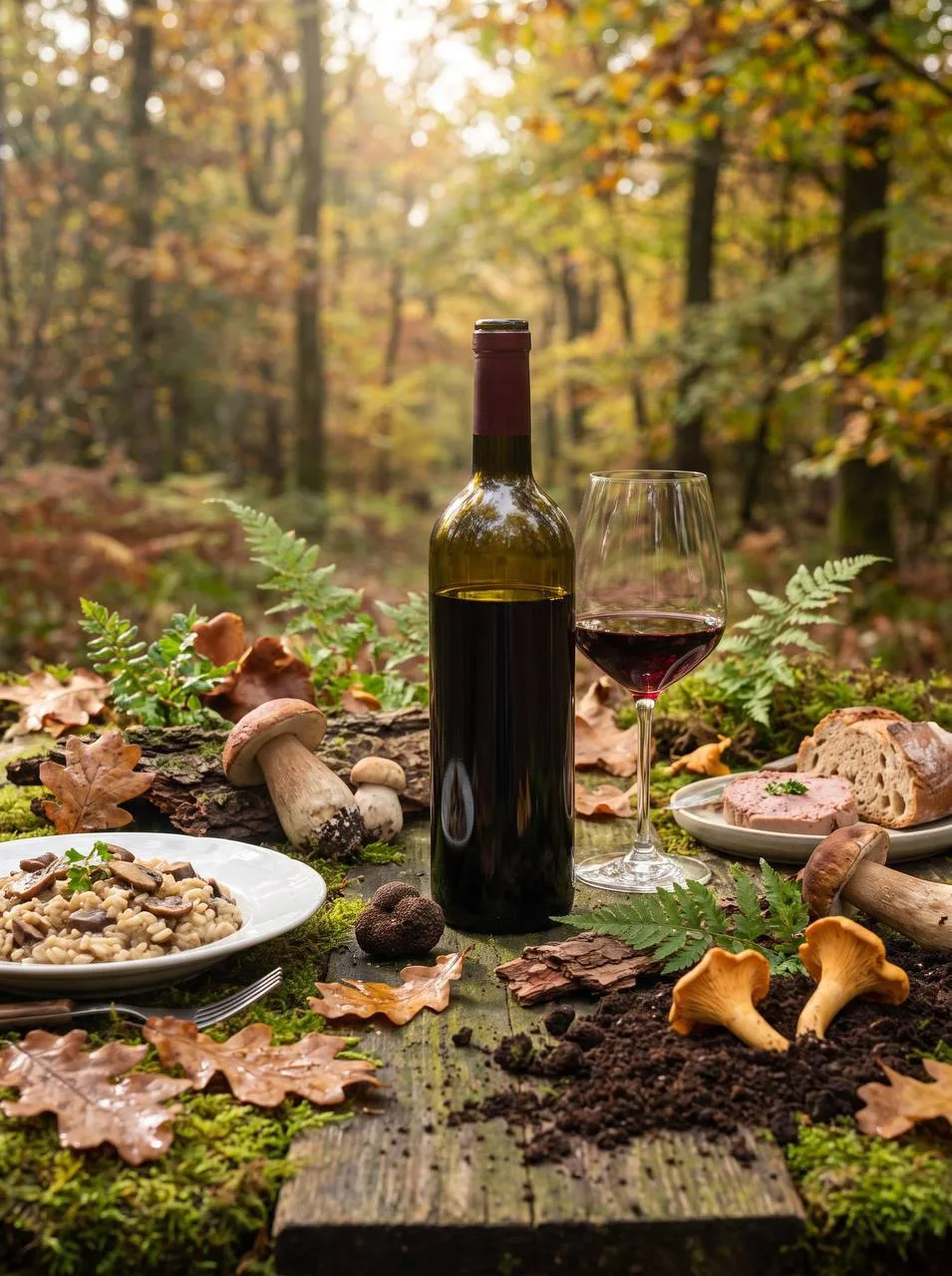 Аромат подлеска в вине 🍁🍷