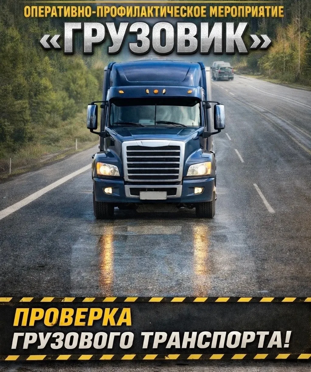 🚛 Внимание, водители грузового транспорта!