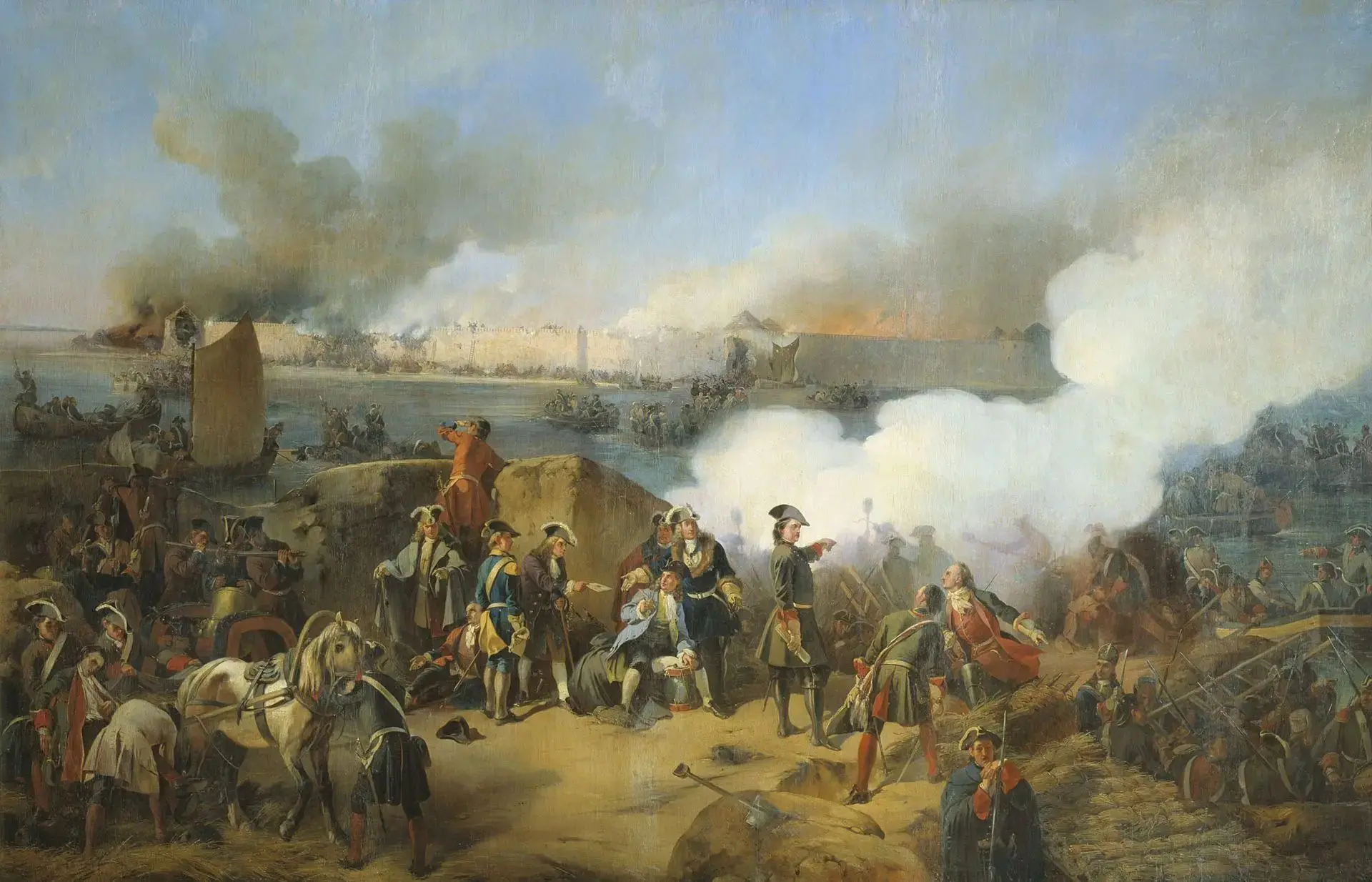 11 октября 1702 год. Русские войска  взяли крепость Нотебург (Орешек). Пётр переименова...