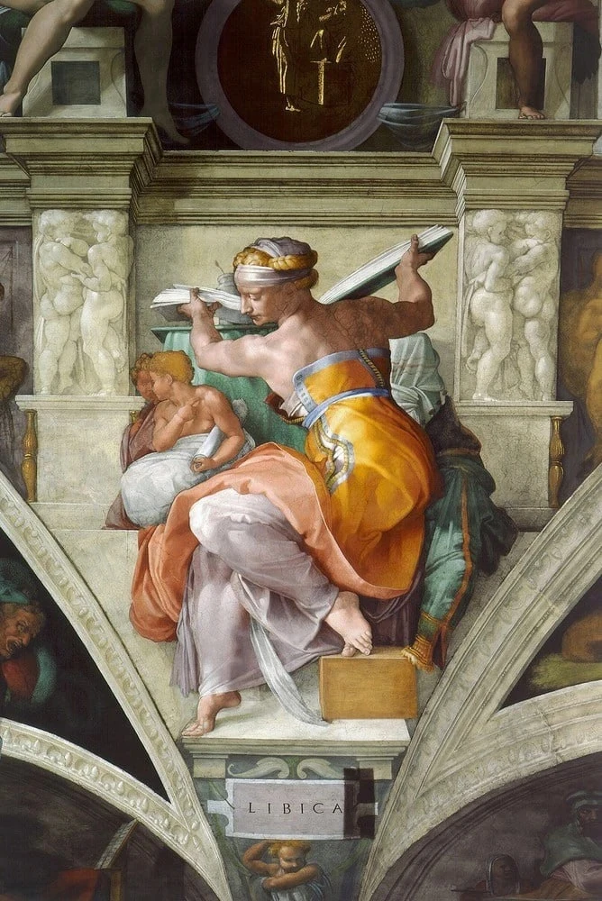 "Ливийская сивилла", 1512