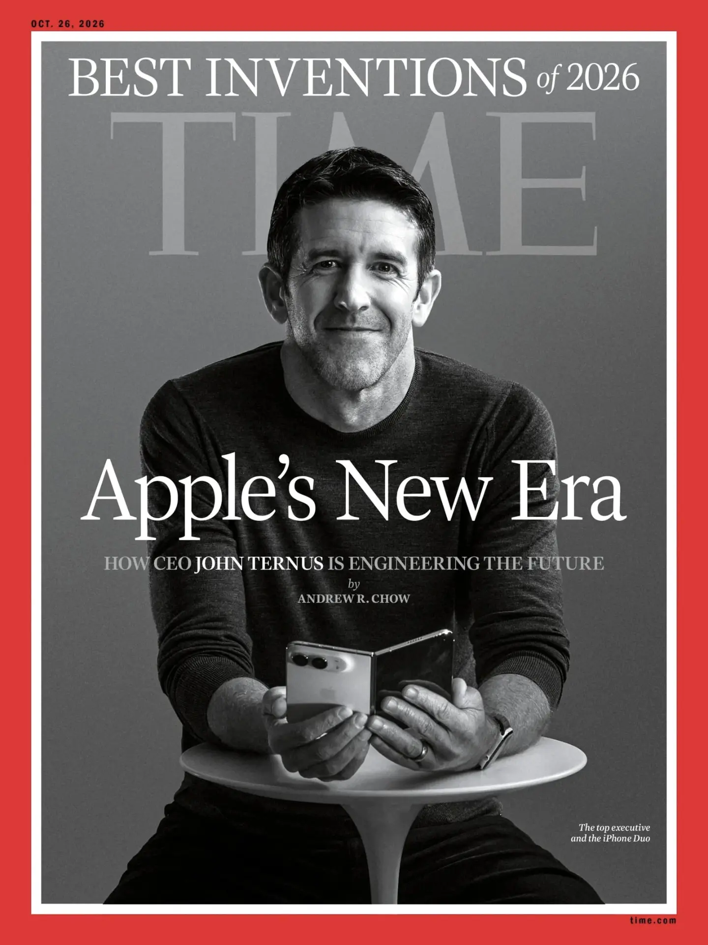Глава Apple Джон Тернус попал на обложку TIME
