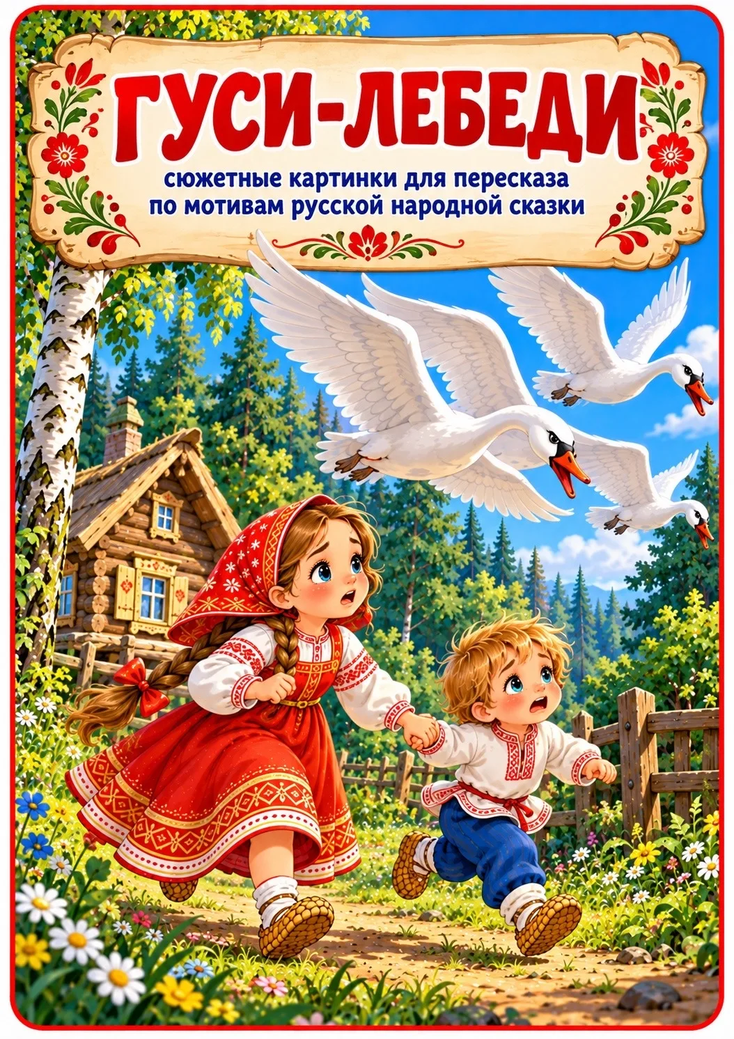 Сюжетные картинки для пересказа 📜