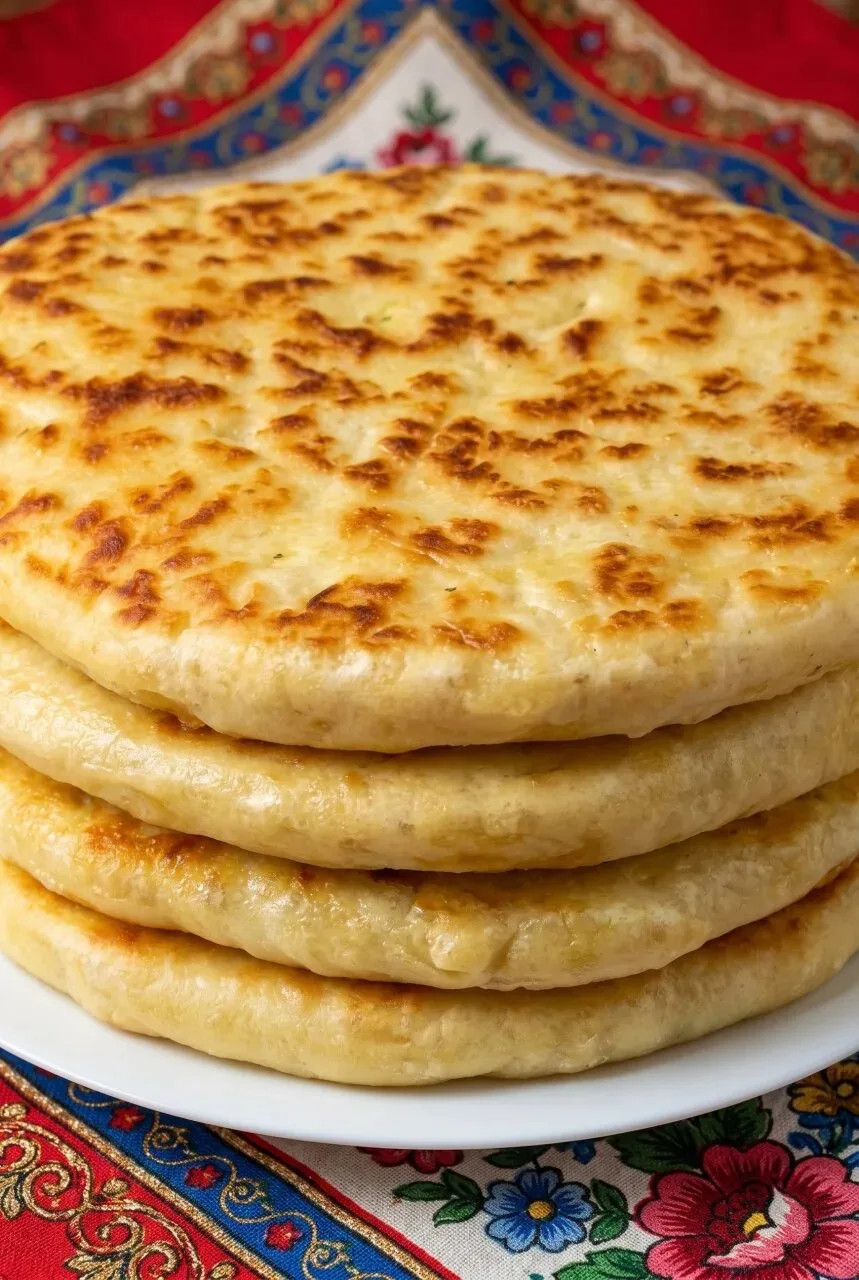 🧀 Мягкие хачапури на кефире с сыром на сковороде