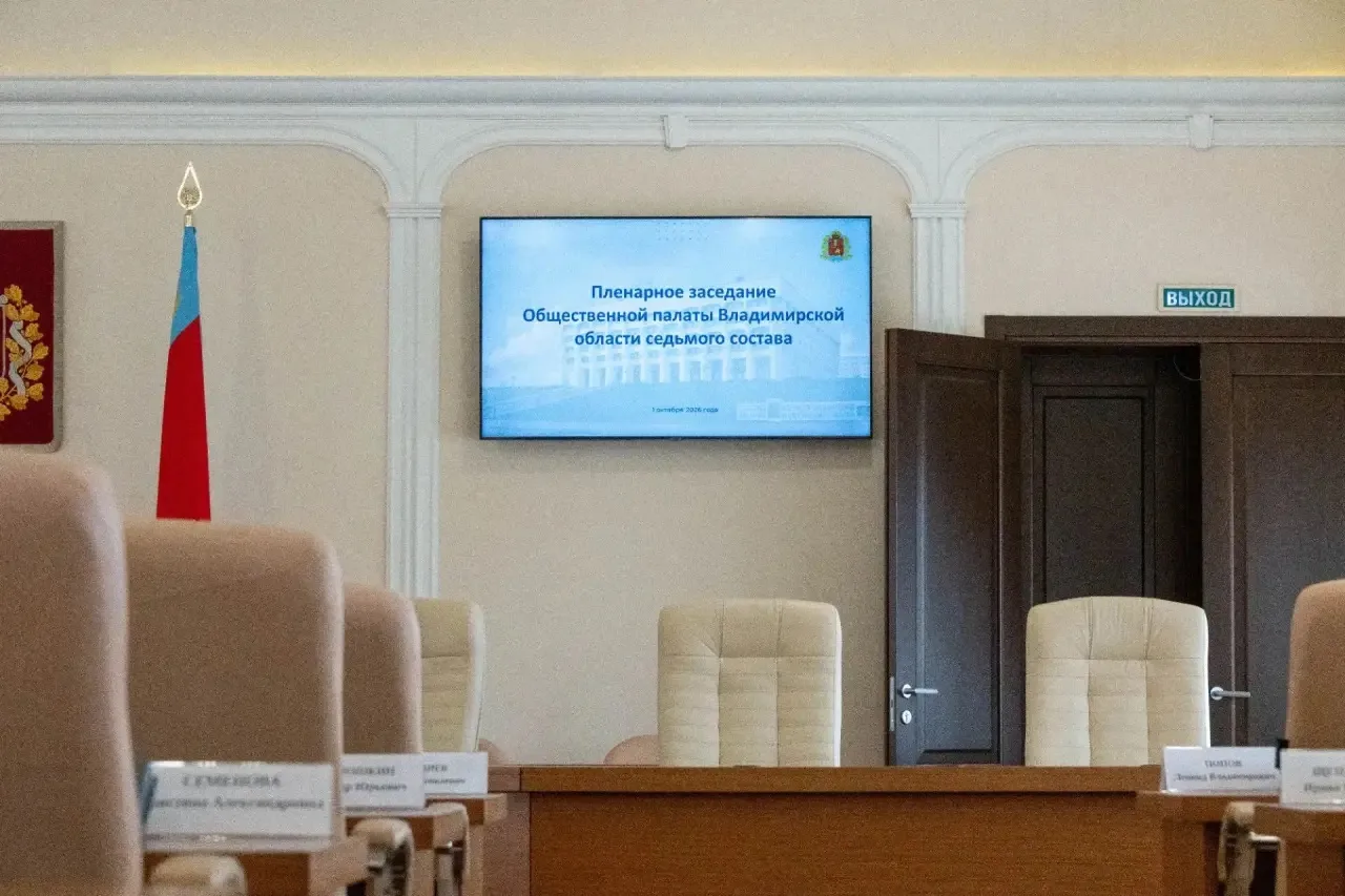 🏅Общественная палата Владимирской области отметила работу по общественному наблюдению ...
