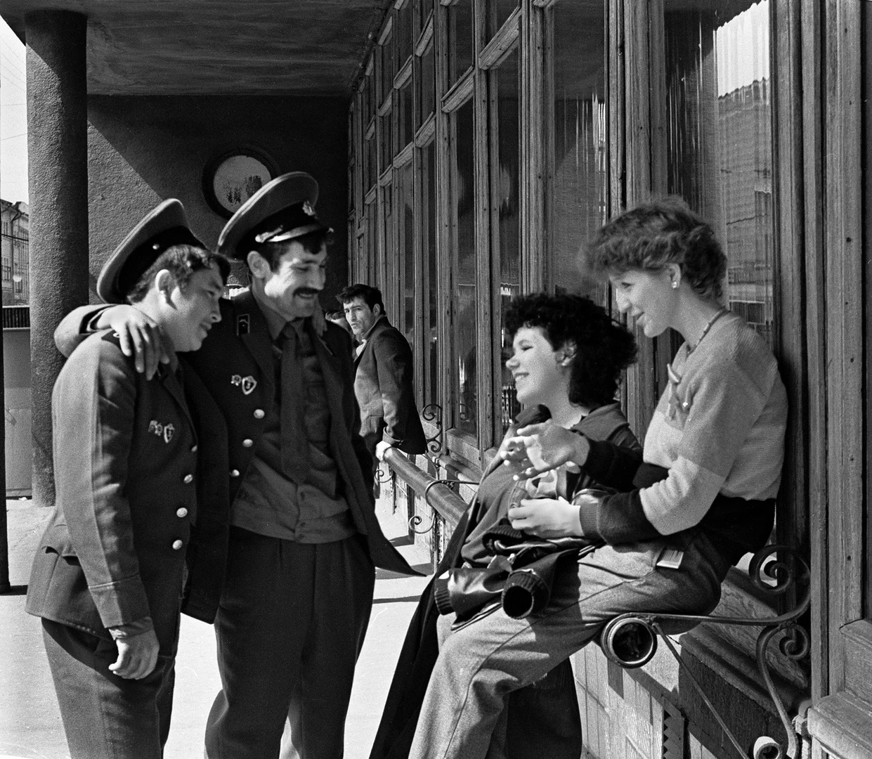В увольнении, г. Казань, Татарская АССР, 1984 год. Фото: Мухаметзянов Рустам Сулейманов...