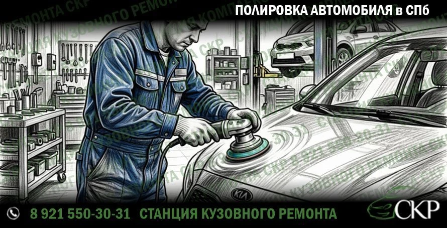 Полировка автомобиля в СПб