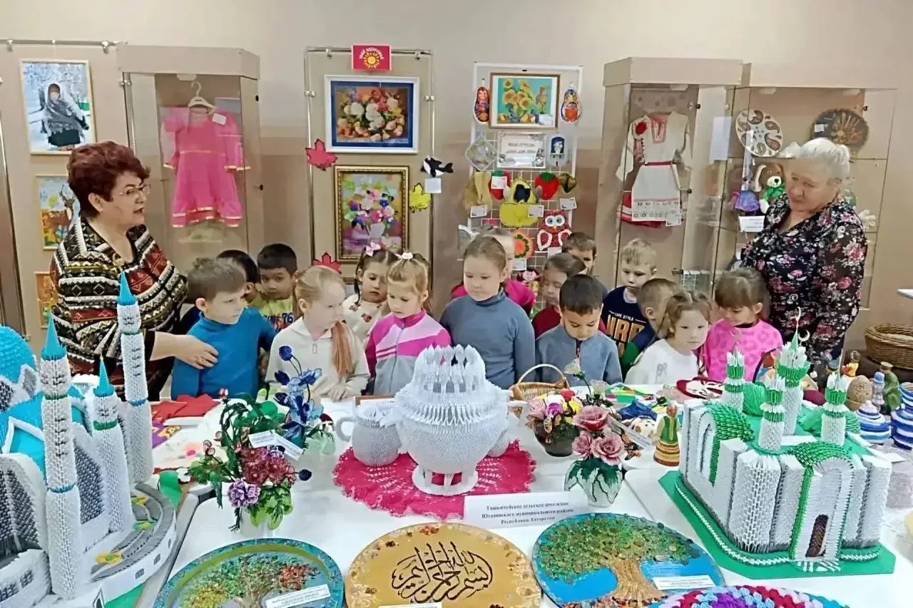 🏺 В Ютазинском районе дошкольники познакомились с ремёслами старшего поколения