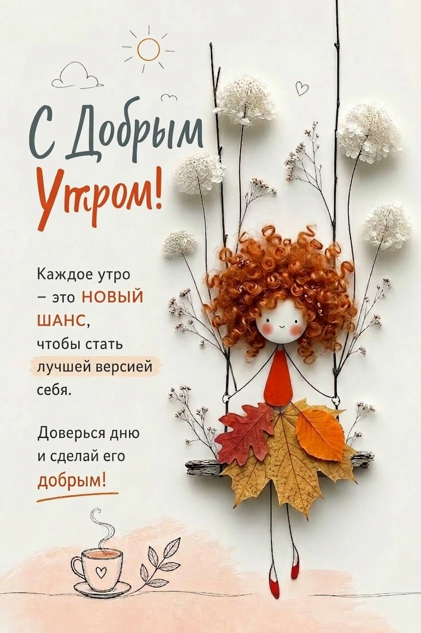 Доброе утро! 🌸